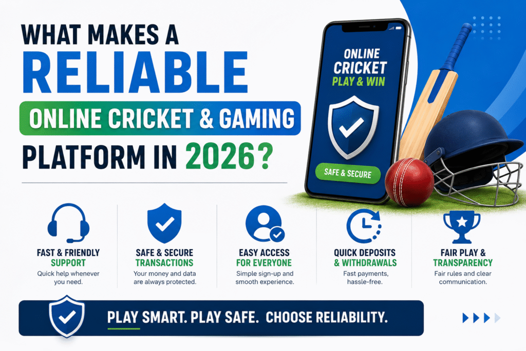Online Cricket and Gaming Platform